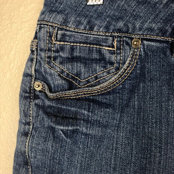 Route 66 Y2K Style Blue Denim Mini Jean Skirt Size 11/12 - Picture 6 of 7